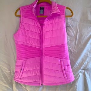 Hot pink Tek Gear vest. Size M -NEW